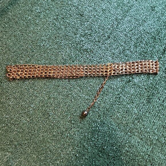 Cara Couture N.Y. Women’s Gold Chain Thick Elegant Belt Vintage Y2K Size XS/S main image 6